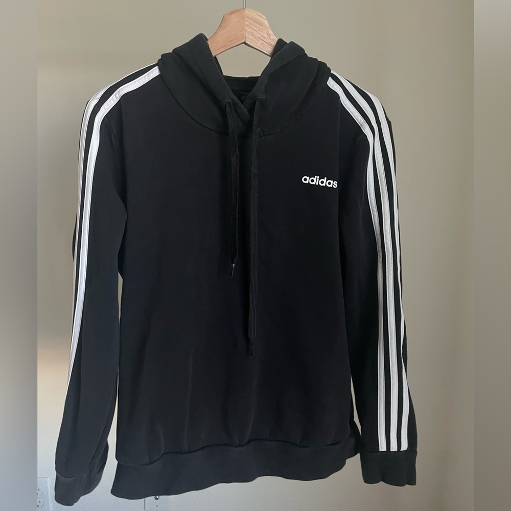 Adidas Women Black Hoodie